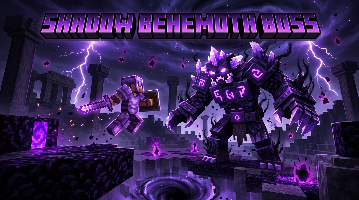 Shadow Behemoth Boss MCPE Thumbnail