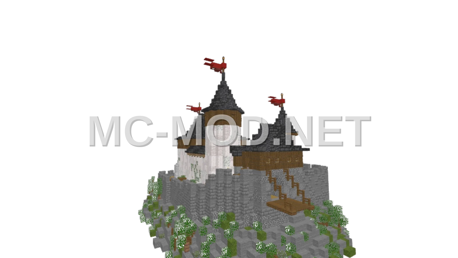 Small Medieval Castle Structure