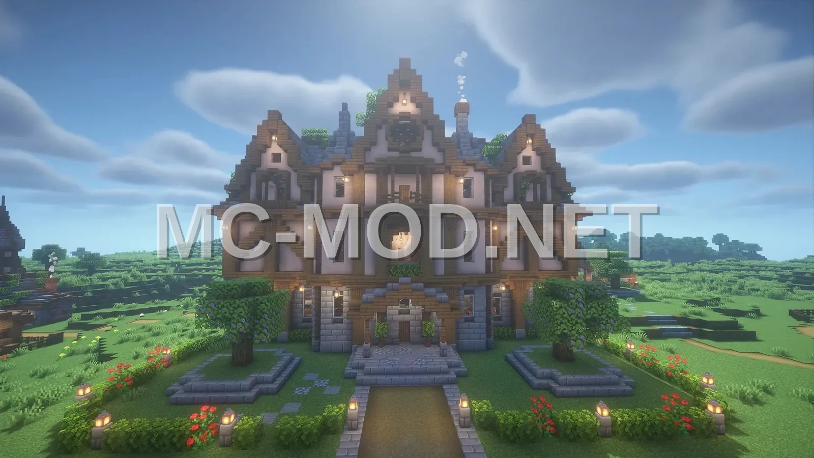 Small Wooden Mansion