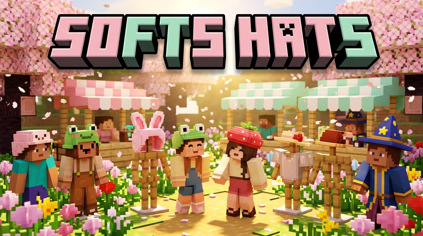 Soft's Hats MCPE Thumbnail
