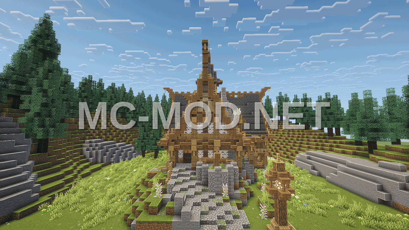 Spacious Medieval Home with Villager Breeder