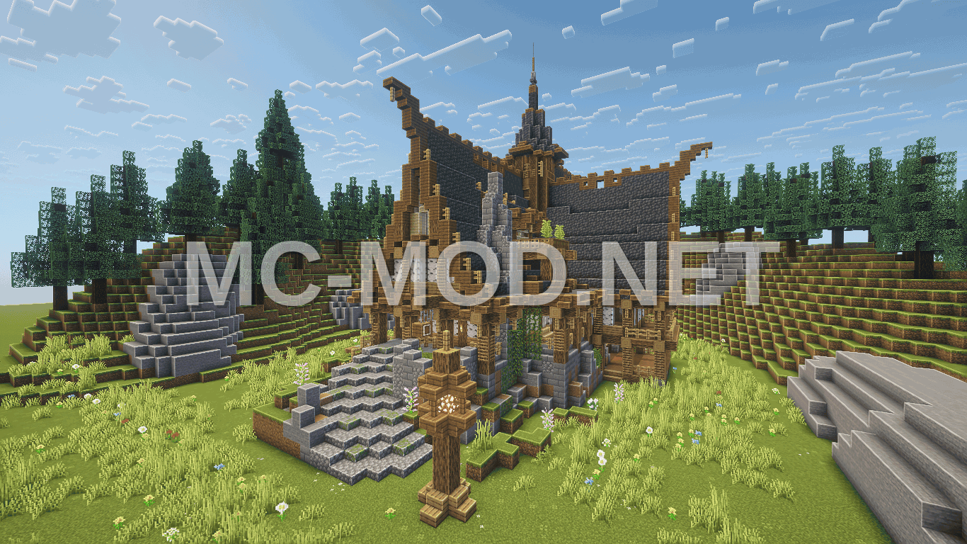 Spacious Medieval Home with Villager Breeder