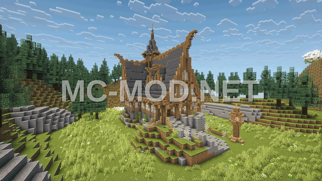Spacious Medieval Home with Villager Breeder