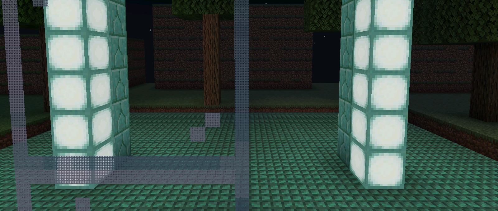 Symmetrical Chunk Reflector screenshot 2
