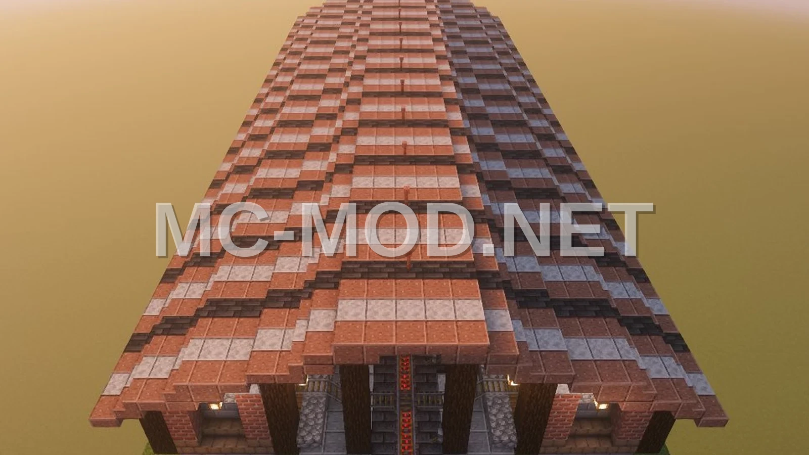 Villager Trading Hall – 1300 Blocks