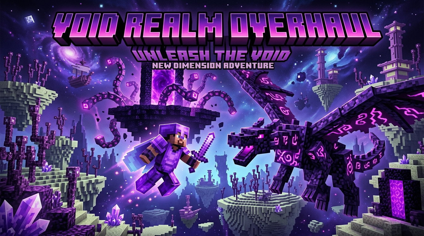 Void Realm Overhaul MCPE Thumbnail