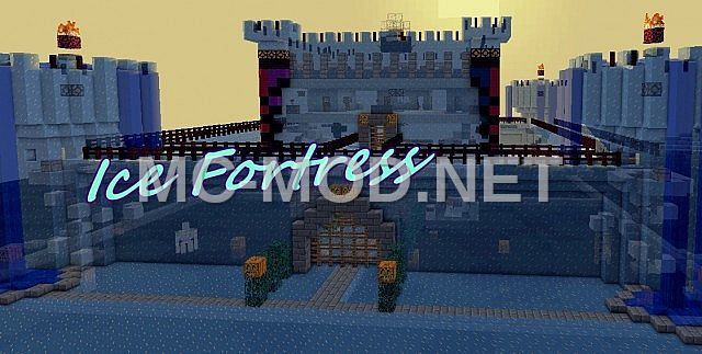 Winter Ice Castle Fortress