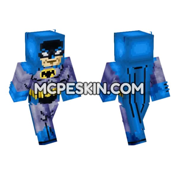 Batman Blue Amp Gray Batsuit
