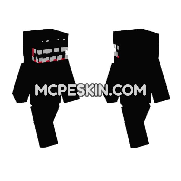 Big Mouth Horror Black