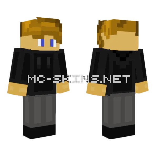 Black Hoodie Man