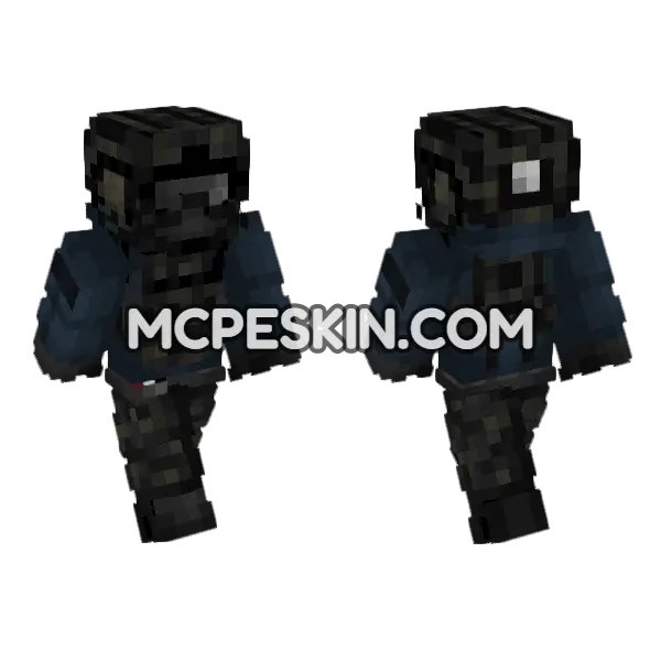 Black Multicam Blue