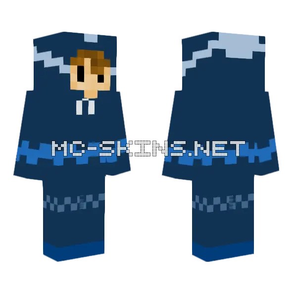 Blue Hoodie Boy