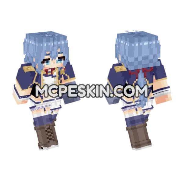 Blue Maid Outfit