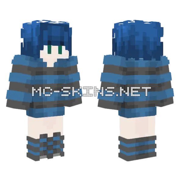 Blue Plaid Girl