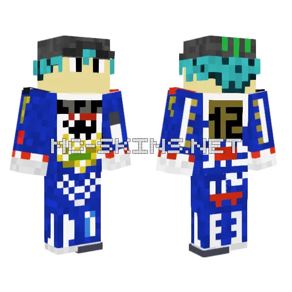Blue Shark Suit