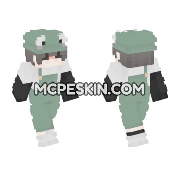 Cute Green Hoodie 05