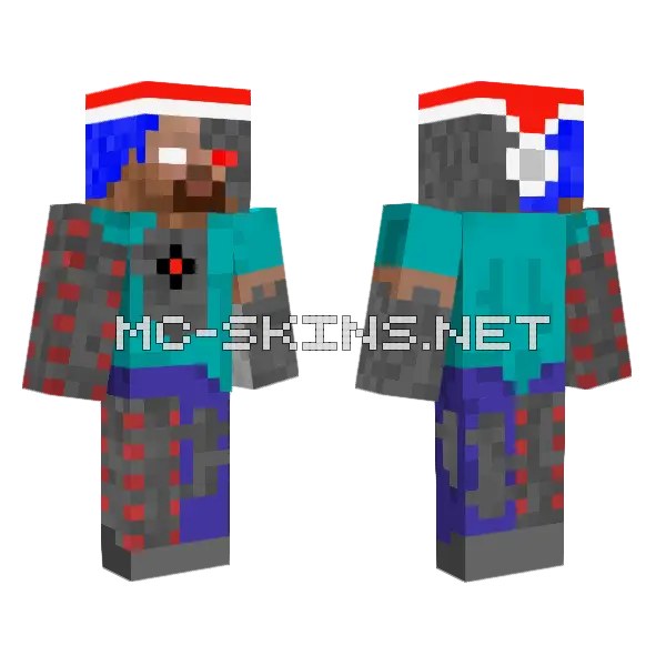 Cyborg Herobrine Christmas