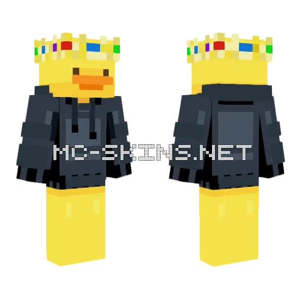 Duck with Black Sweater