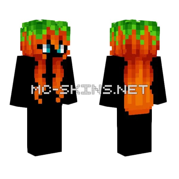 Female HB Pumpkin Orange Green V2