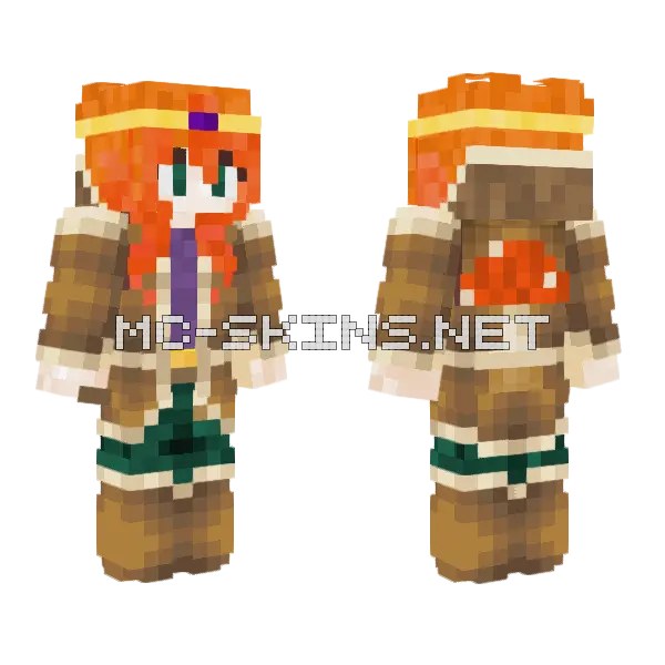 Fiery Mushroom Girl
