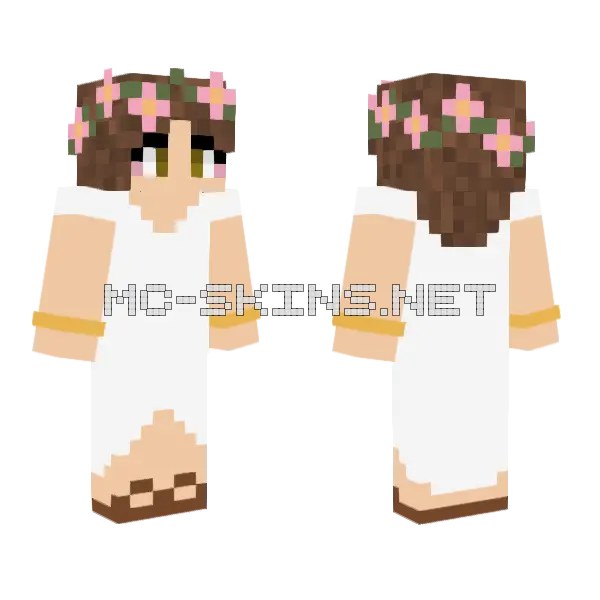 Floral Wreath Girl