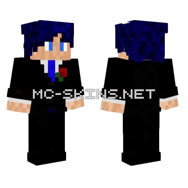 Formal Blue Suit