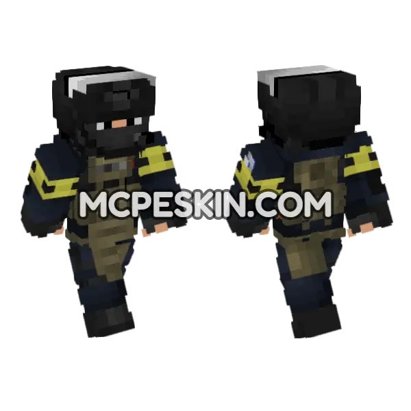 French Police GIGN Operator