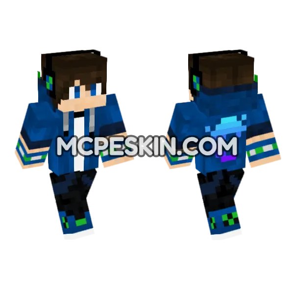 Gamer 11 Blue Hoodie