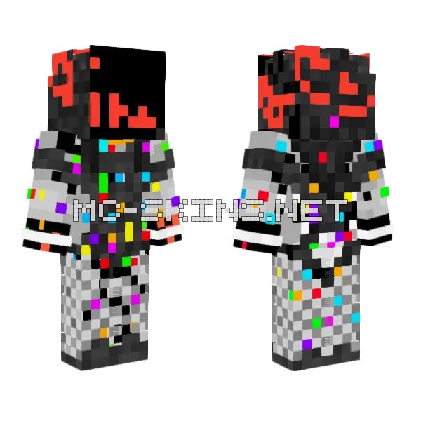Glitchy Skull Warrior