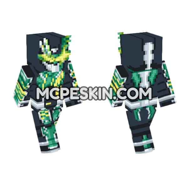 Green And Yellow Robot