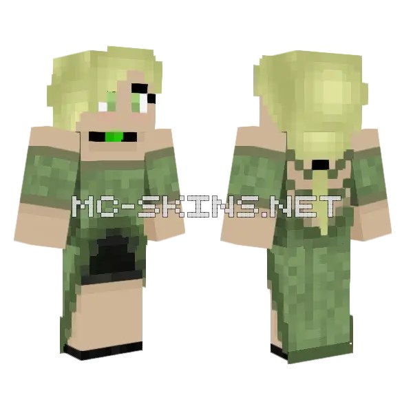 Green Hooded Robe
