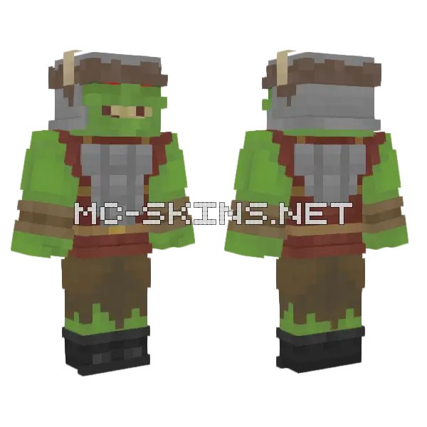 Green Orc Warrior
