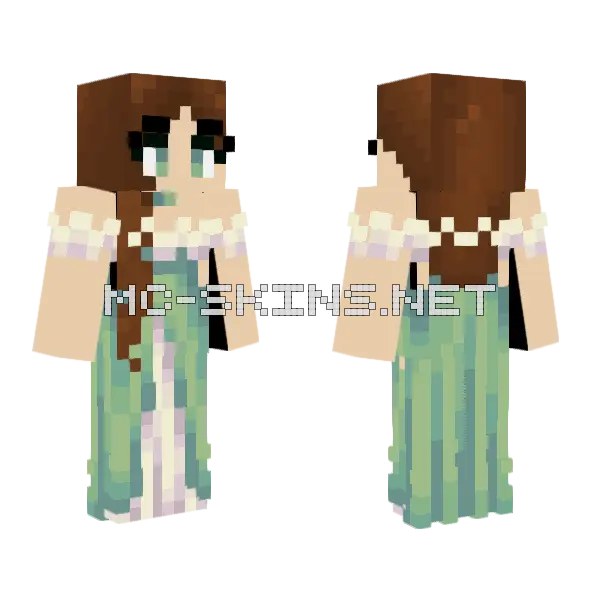 Green Princess Dress