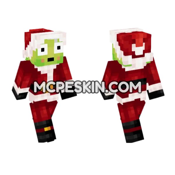 Grinch Santa Skin