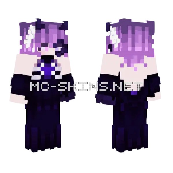 Maesie Purple Hair