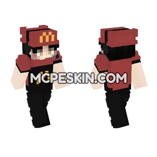 McDonalds Worker Skin