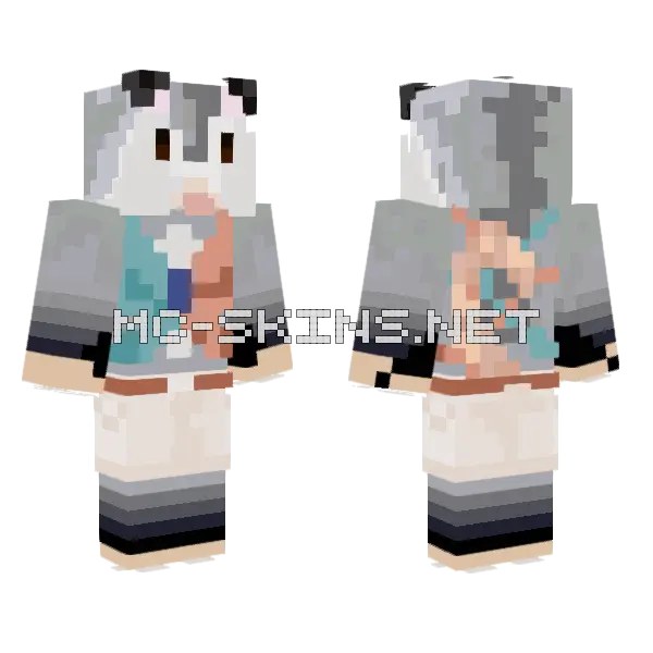 Opossum Grey Hoodie