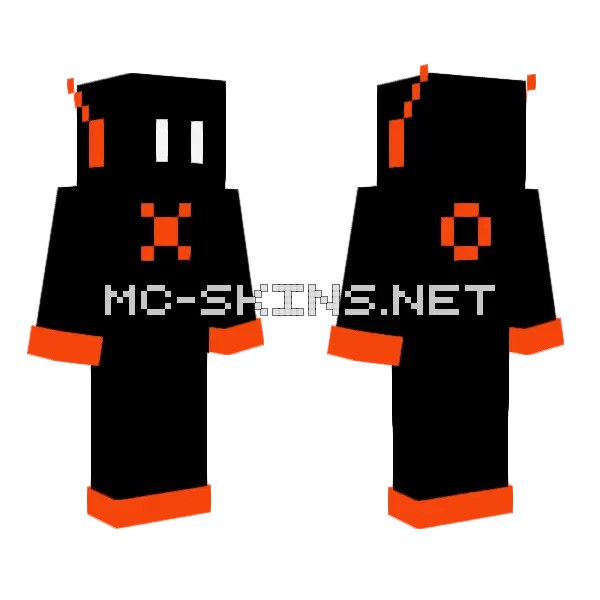 Orange and Black Robot