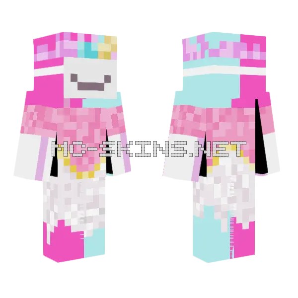 Pink and Blue Unicorn