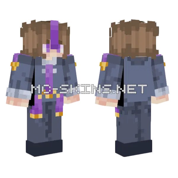 Purple Accented Girl