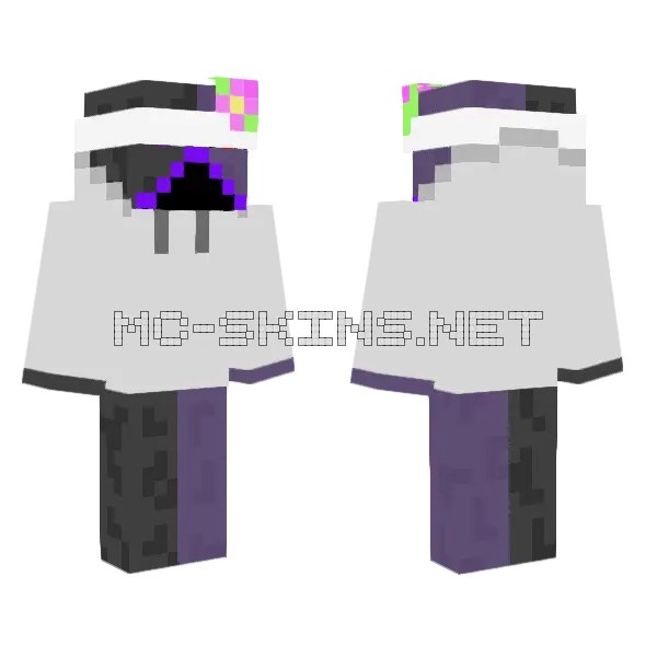 Purple and Grey Dog