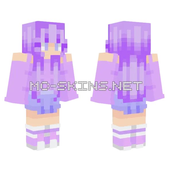 Purple Anime Girl
