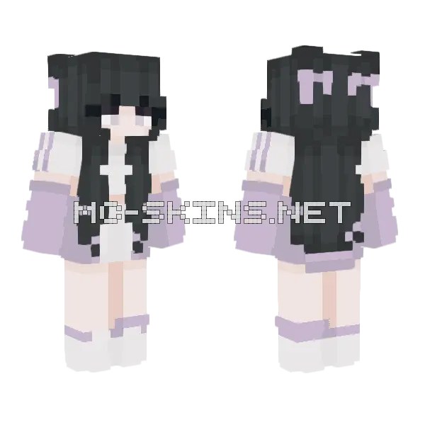 Purple Anime Girl