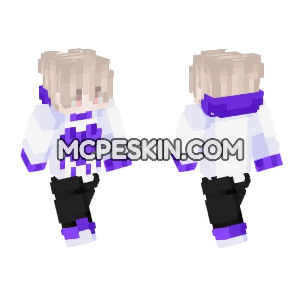 Purple Heart Hoodie Skin