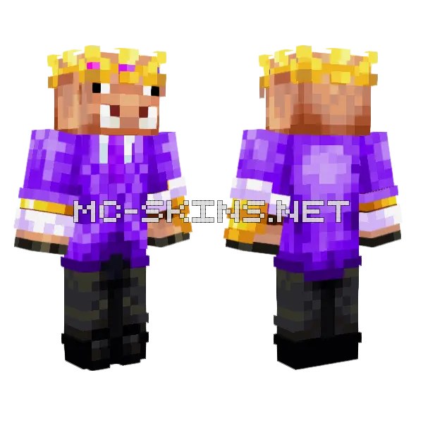Purple Hooded Figure