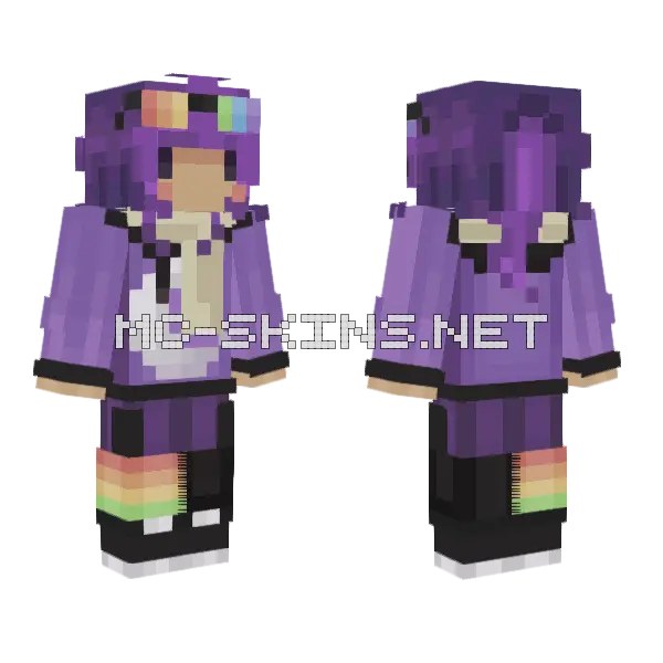 Purple Hoodie Boy