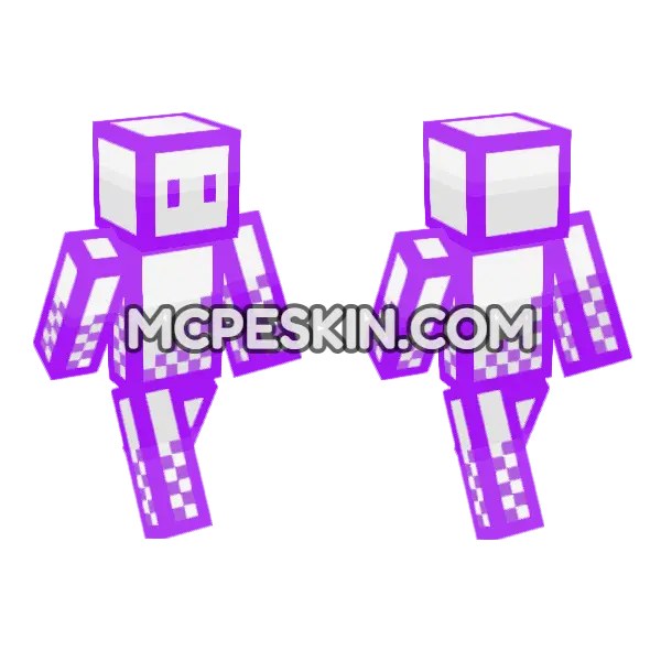 Purple Neon White