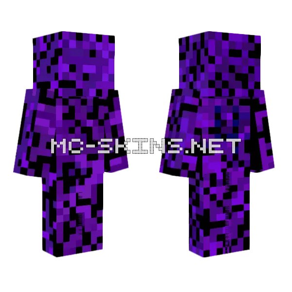 Purple Pixel Suit