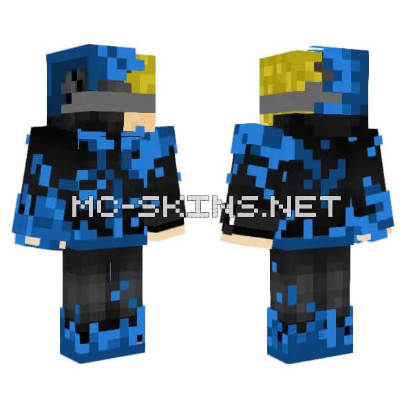 Qzlogan2 Skin Blue Blindfolded