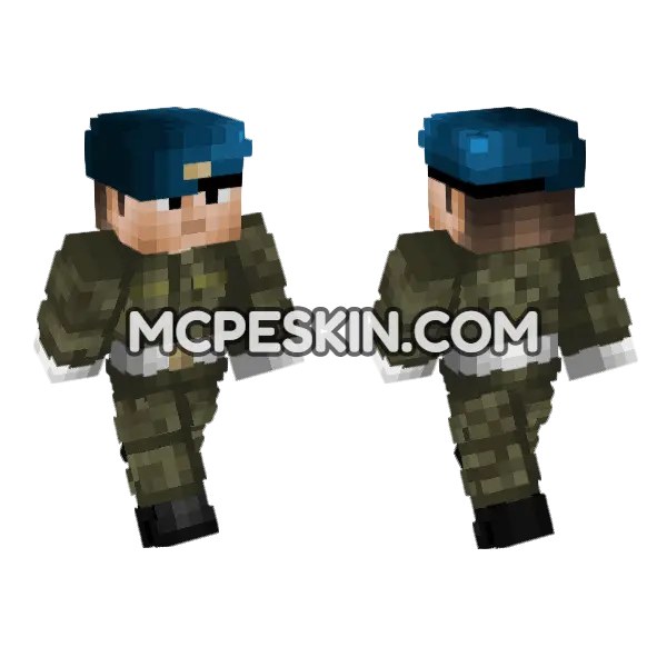 Russian VDV Dress Uniform Parade